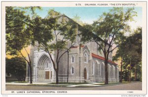 ORLANDO, Florida, 1900-1910's; St. Luke's Cathedral Episcopal Church