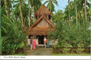 Postcard HI Kauai - Coco Palms Resort - Chapel in the Palms