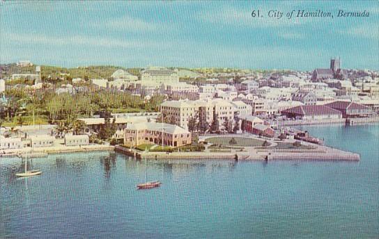 Bermuda Aerial View City Of Hamilton