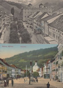 Gmund In Karten Hauptplatz Austria 2x Old Postcard s