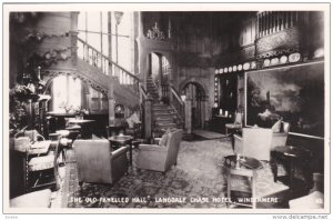 RP: Old Panelled hall, Langdale Chase Hotel , Windermere , England , 20-40s