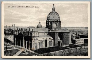 Postcard Montreal PQ c1910s St. James’ Cathedral St. James United Church A