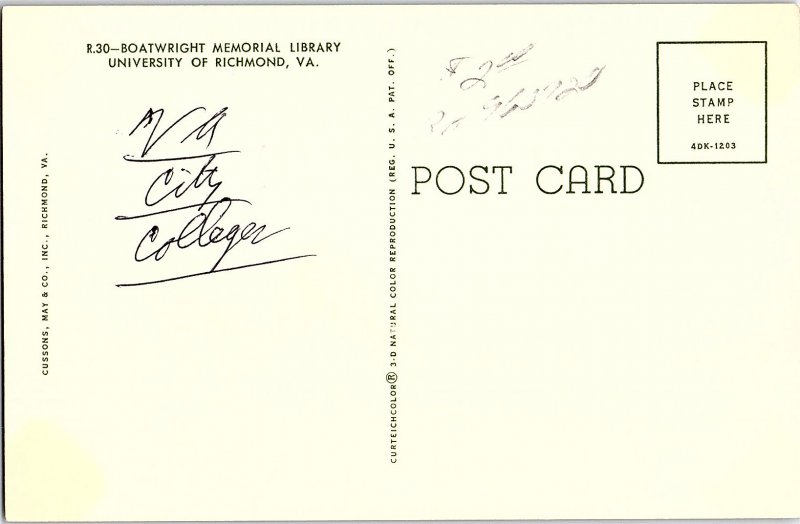 Chrome LIBRARY SCENE Richmond Virginia VA AH9467