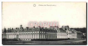 Postcard Old Chateau of Vaux E and L