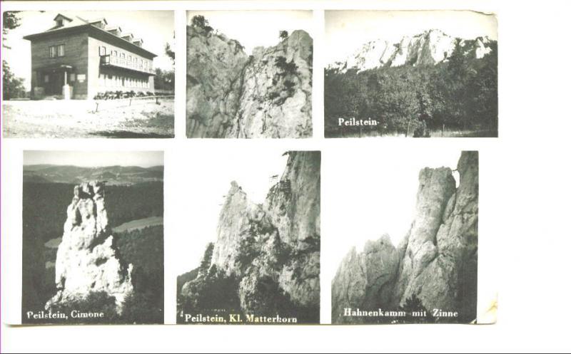 Real Photo,   Mountains, Building, Peilstein, Austria