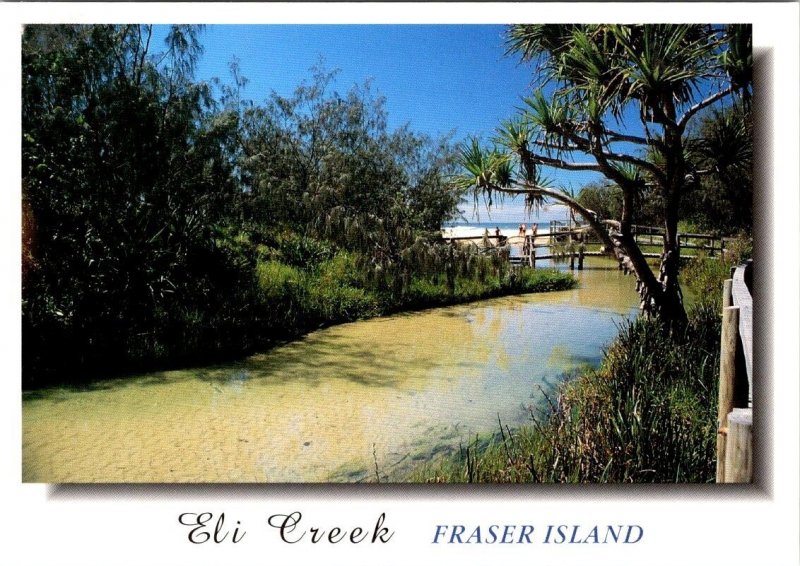 2~4X6 Postcards Fraser Island, Australia  RAINBOW~BEACH FISHING~ELI CREEK