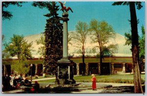 Vtg Salt Lake City Utah UT Mormon Tabernacle & Seagull Monument Postcard