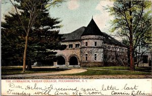 New York Poughkeepsie The Gymnasium Building Vassar College 1907