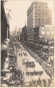 Parade Second Ave Canyon, real photo Unused 