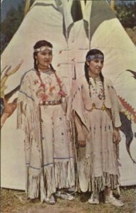 Western Indian Maidens Indian Unused 