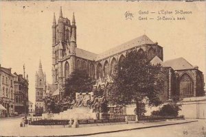 Belgium Gent Gand L'Eglise Saint Bavon 1937