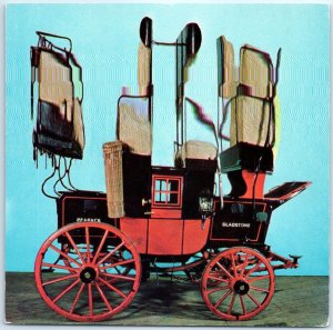 Postcard - Pony Coach at The Shelburne Museum - Shelbourne, Vermont