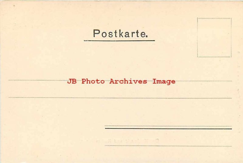 Germany, Trier, Der Kaufmarkt und Rothes Haus, Max Victor No 209