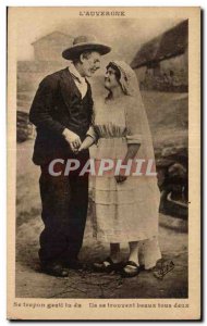 Old Postcard The Avergne if you trapno genti They tvouvent the age toua two b...