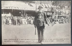 Mint USA RPPC Postcard Civil War George Burlingame GAR Parade 1915