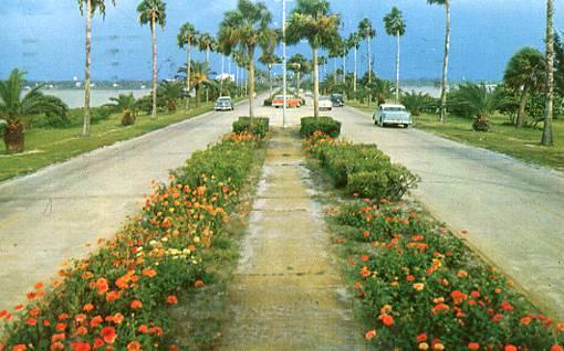 FL - Clearwater. Causeway connecting to Clearwater Beach