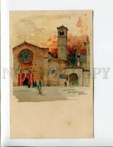 3171852 SWITZERLAND LUGANO by Wielandt Vintage litho postcard