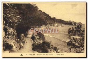 Postcard Old Customs Customs Customs Customs Trail Toulon Cap Brun