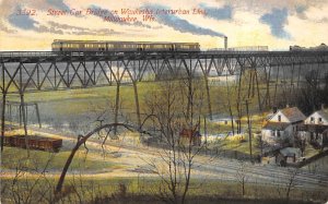 Milwaukee, Wisconsin, USA Wisconsin Train Street Car Bridge Unused 