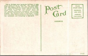 Post Office Mobile AL US Flags Alabama c1920s WB Kropp postcard G920 