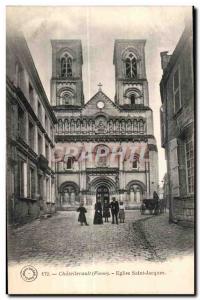 Old Postcard Chatellerault (Vienna) Eglise Saint Jacques