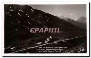 Old Postcard Col du Petit Saint Bernard View of the Mont Blanc and the Black ...