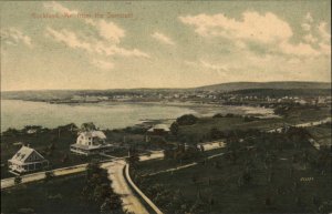 Rockland Maine ME View from the Samoset Hotel c1910 Vintage Postcard