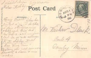 Red Wing Minnesota State Training School at Drill Vintage Postcard AA91152