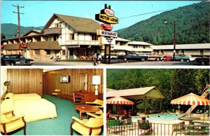 Gatlinburg, TN Tennessee MCKAY'S MOTOR LODGE~RESTAURANT Roadside Motel Postcard