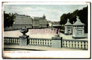 Brussels Old Postcard King's Palace