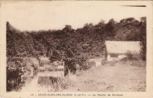 CPA SAINT-OUEN-des-ALLEUX Le Moulin de Becherel (1251739)