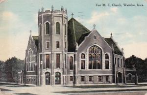 Iowa Waterloo First Methodist Episcopal Church 1911 Curteich