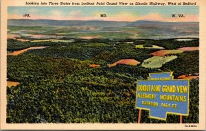 Lot of 5 : Wheeling, WV West Virginia Vintage Race Aerial View Linen Postcard 