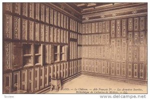 Le Chateau, Aile Francois 1st, Les Armoires Secretes, Bibliotheque de Cathrin...