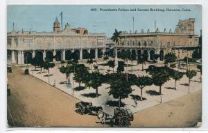 President's Palace Senate Building Havana Cuba 1914 postcard