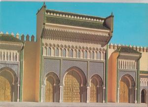 BF17708 fes portes du palais royal morocco front/back image