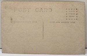 RPPC Little Girl Posing Real Photo Postcard E12