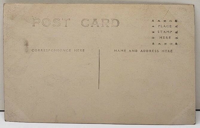 RPPC Little Girl Posing Real Photo Postcard E12