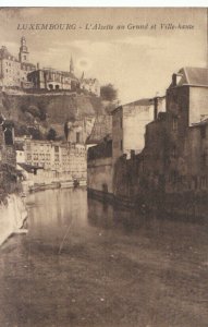 Luxembourg Postcard - L'Alzette Au Grund Et Ville-Haute - Ref TZ5691