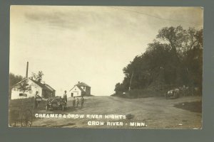 Crow River MINNESOTA RP1910 CREAMERY STORE nr Paynesville GHOST TOWN Mailman RFD