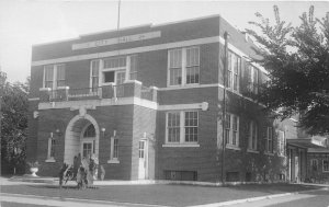 H1/ Columbus Kansas RPPC Postcard c1920s City Hall Building