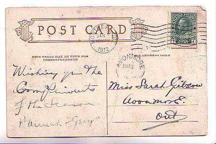 Doctor, Sick Child, Used 19912 Split Ring Cancel, Ontario