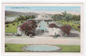 Laie Hawaii Temple Latter Day Saints Oahu Hawaii 1920s postcard