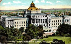 Washington D C Library Of Congress From Capitol