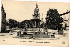 CPA CLERMONT-FERRAND - La Fontaine d'Amboise (221241) 