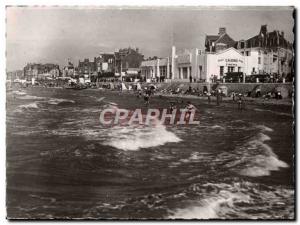 Modern Postcard Villers sur Mer The Beach and the Casino