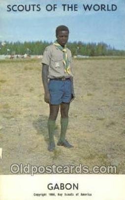 Gabon Boy Scouts of America, Scouting Copyright 1968 Unused 