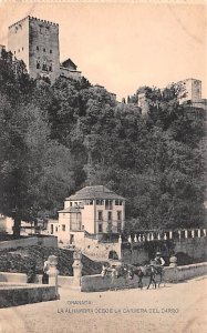 La Alhambra desde la Carrera del Darro Spain Post Card