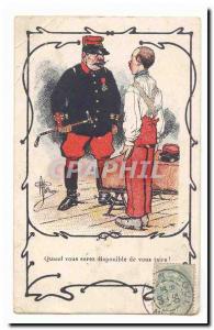  Vintage Postcard Militaria When you are available to conceal to you RARE