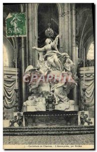 Old Postcard Chartres Cathedral The Assumption By Bridan